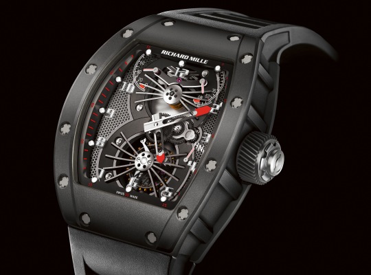 Replica Richard Mille RM 021 Carbon 521.72.91 Tourbillon Watch